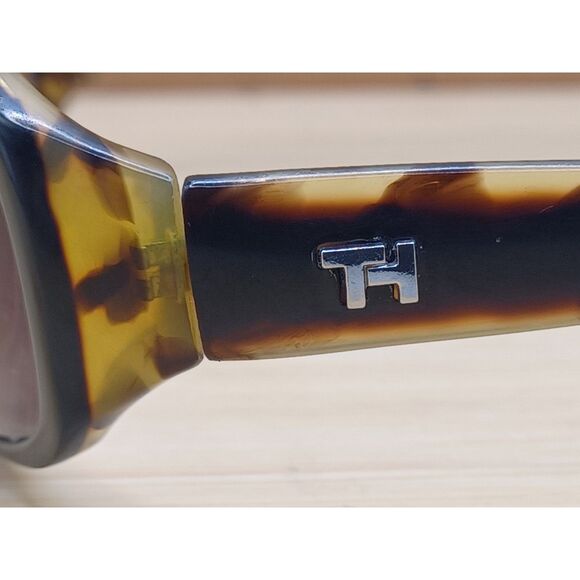 Tommy Hilfiger Vintage TH7001 Black Tortoise Oval Eyeglasses Frames - Picture 5 of 12